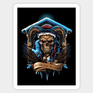 The Shrine of Krampus Sticker